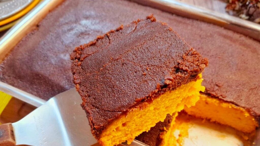 Bolo de Cenoura crocante