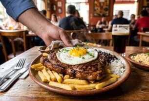Bife a cavalo