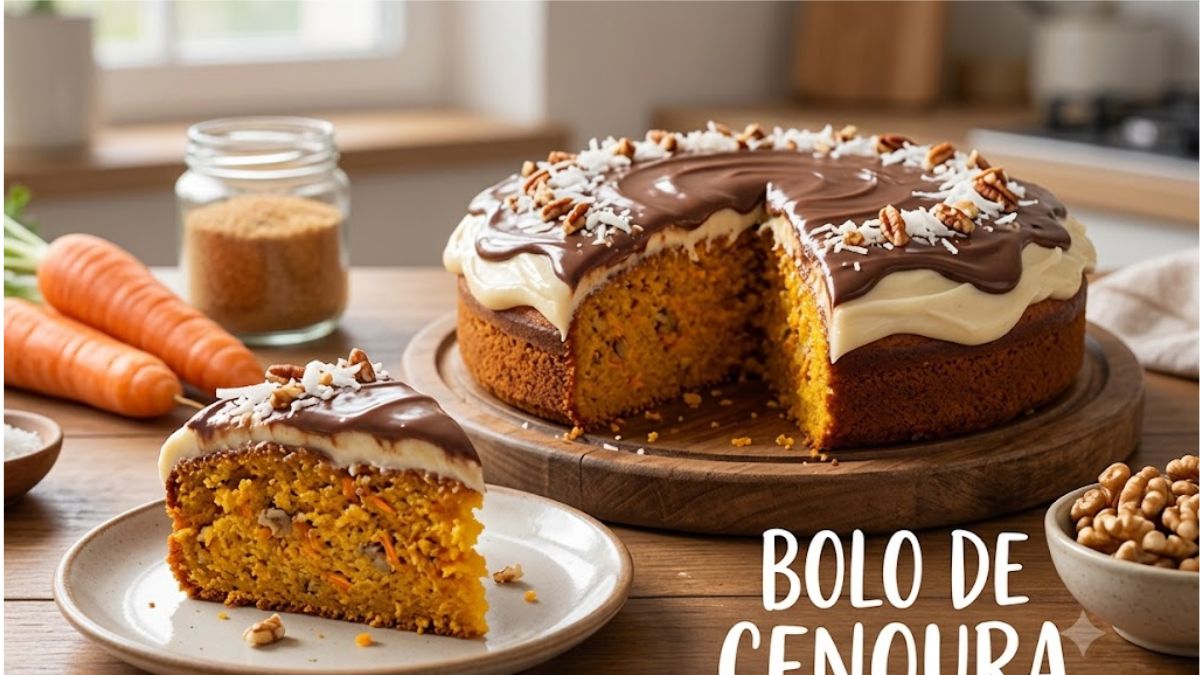 Bolo de cenoura