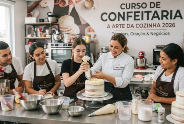 Curso de confeitaria