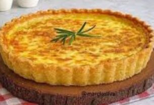 Receita de Quiche de Alho Poro com Queijo Receita Cremosa Crocante e Facil de Fazer