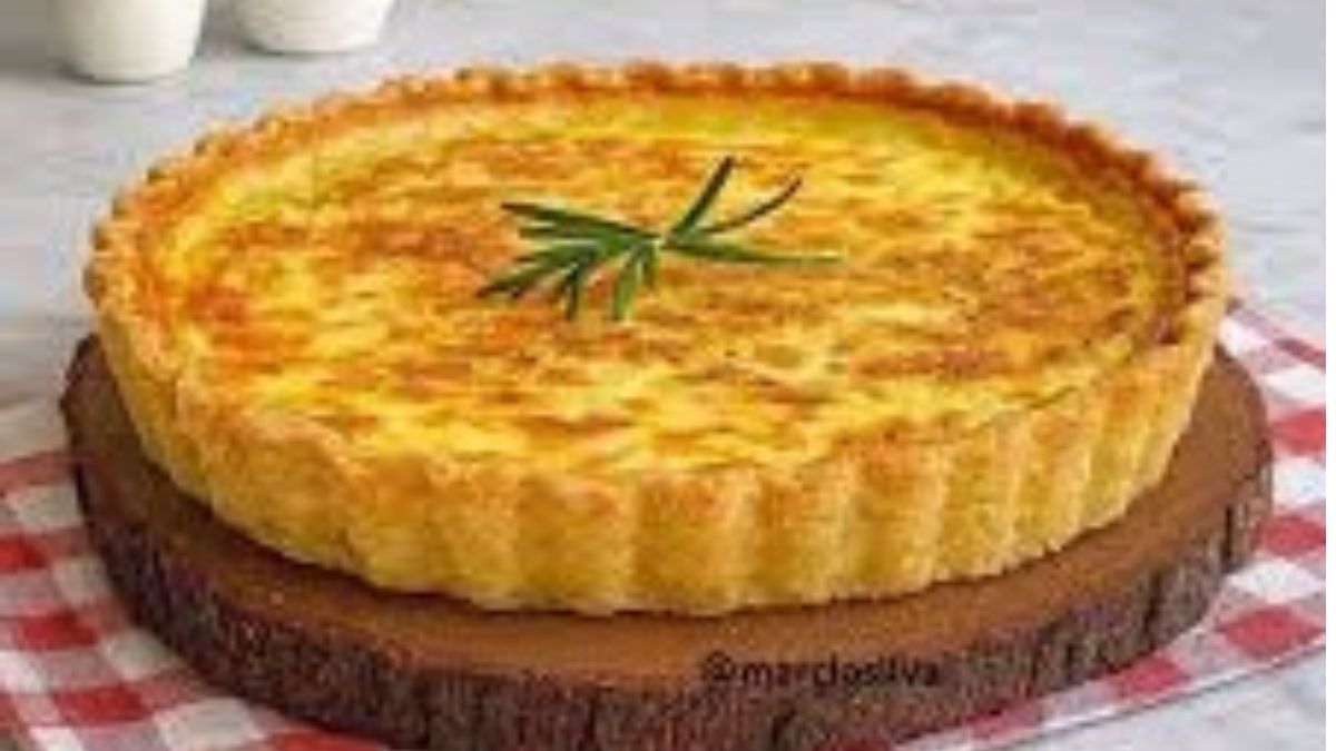 Receita de Quiche de Alho Poro com Queijo Receita Cremosa Crocante e Facil de Fazer