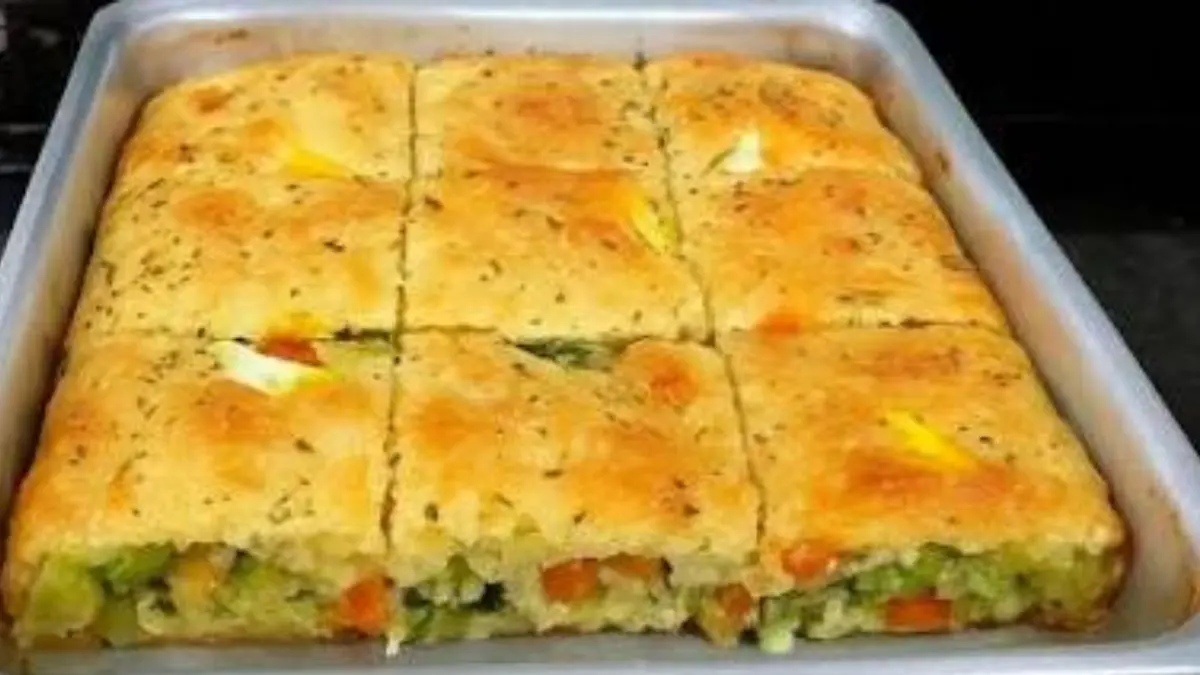 Torta de Legumes Gostosa e Irresistível