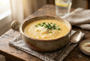 Caldo de fubá cremoso