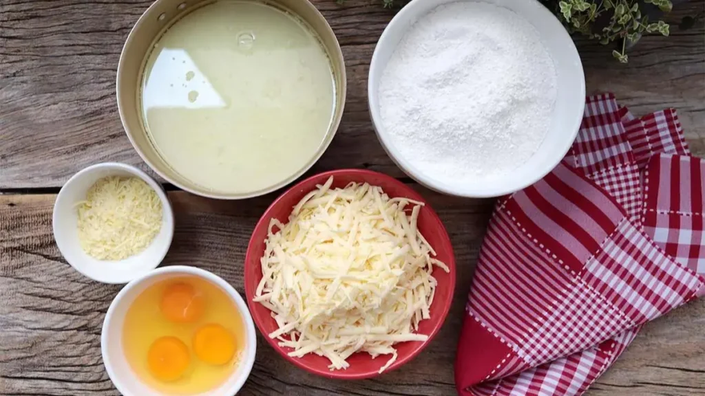PÃO DE QUEIJO FÁCIL, CRESCE DEMAIS, UMA DELÍCIA 2 Ingredientes para o Pão de queijo fácil
