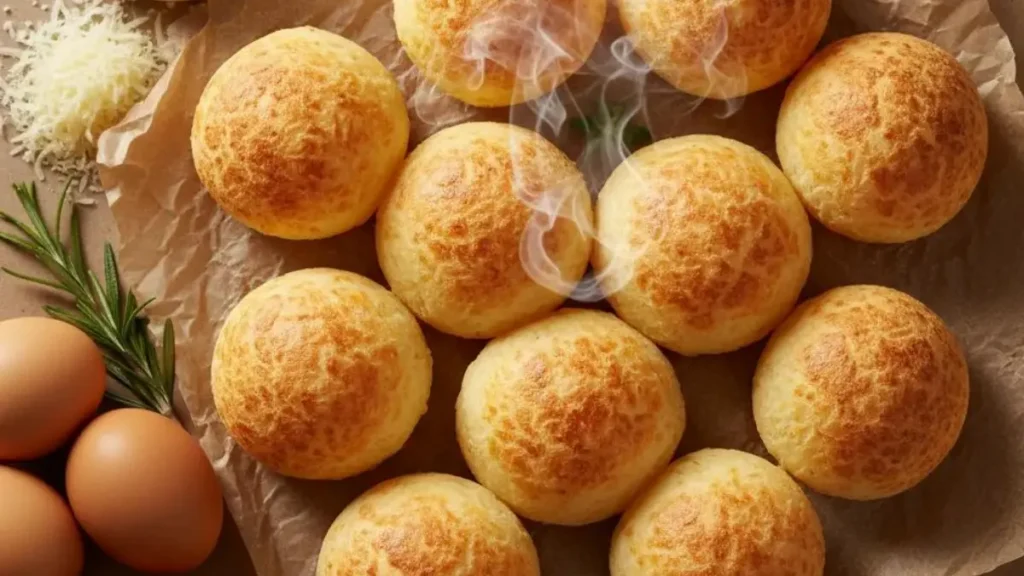 PÃO DE QUEIJO FÁCIL, CRESCE DEMAIS, UMA DELÍCIA 7 Pão de queijo fácil