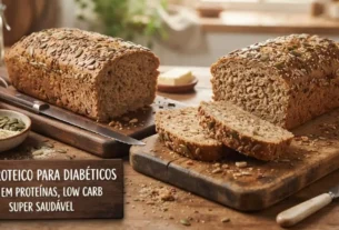 Pão proteico para diabéticos