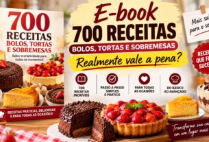 700 Receitas bolos, tortas e sobremesas