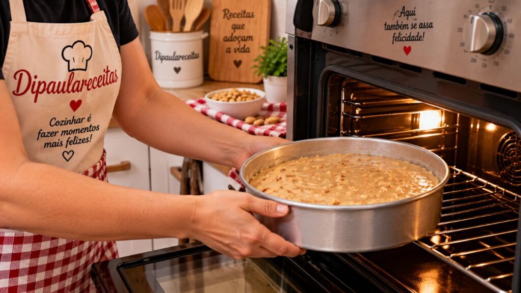 COMO FAZER BOLO DE AMENDOIM MUITO FÁCIL E RÁPIDO 3 Bolo de amendoim